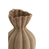 Light & Living - Vaas SILLIAN - Ø19x35.5cm - Bruin