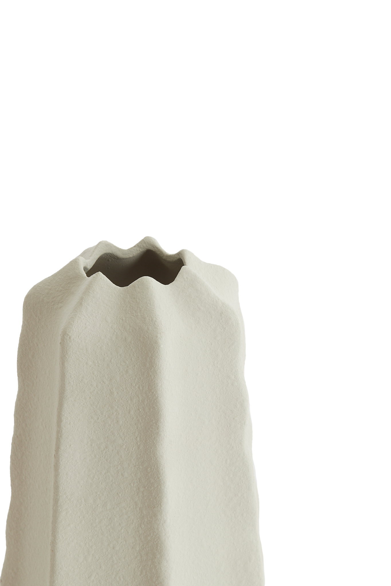 Light & Living - Vaas ARIEIRO - Ø15x27cm - Wit