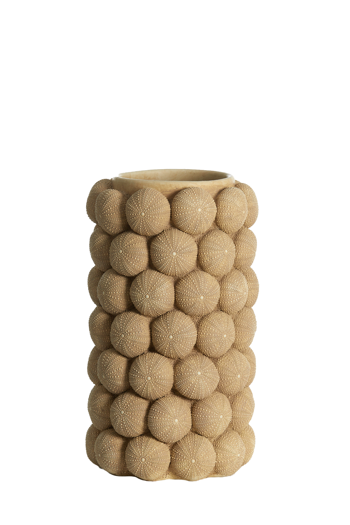 Light & Living - Vaas SEA URCHIN - Ø19x32.5cm - Bruin