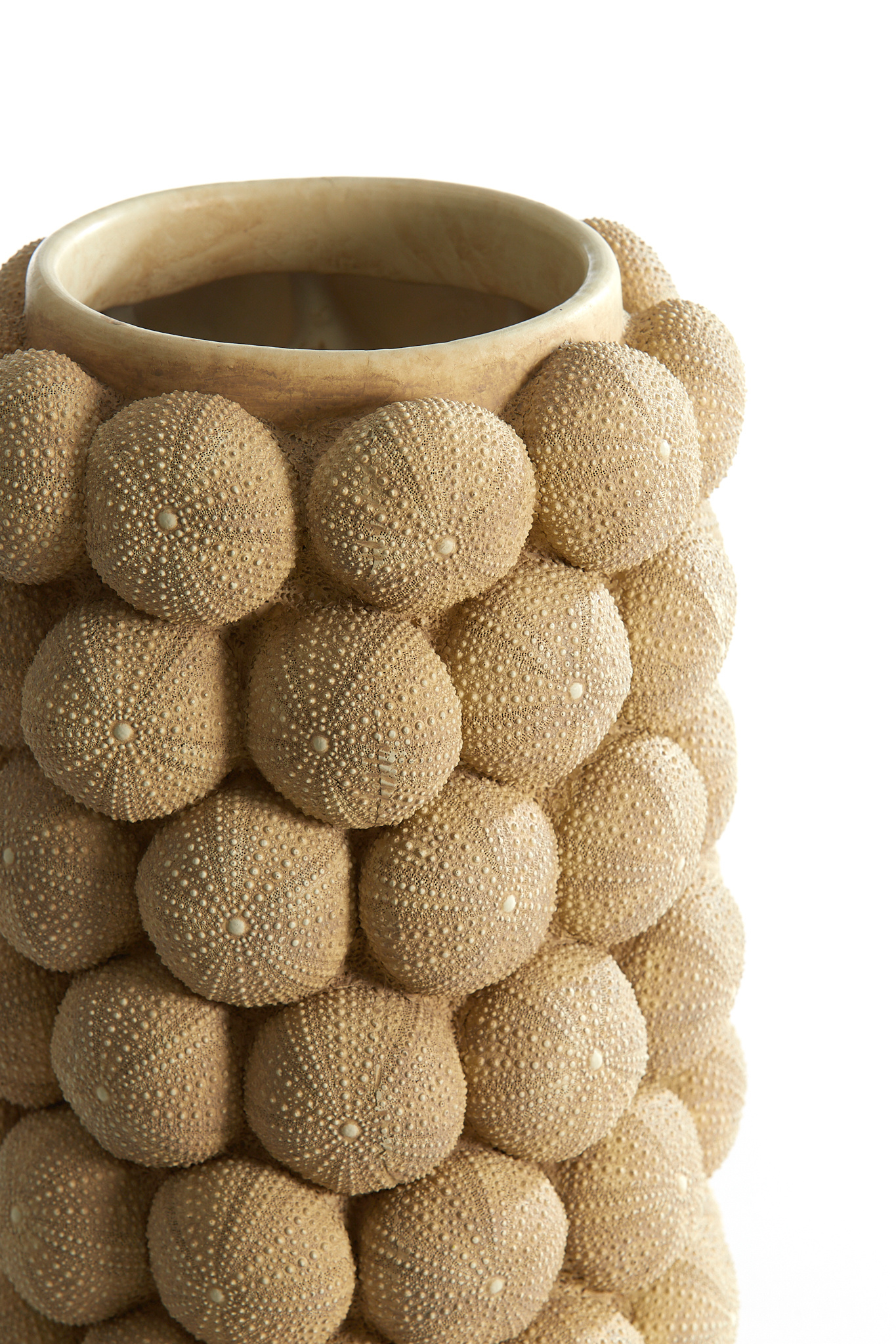 Light & Living - Vaas SEA URCHIN - Ø19x32.5cm - Bruin