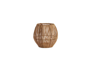 Light & Living - Theelicht EVISA - Ø20x22cm - Bruin