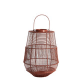 Light & Living - Windlicht SEZELA - Ø28x38cm - Rood