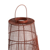 Light & Living - Windlicht SEZELA - Ø28x38cm - Rood