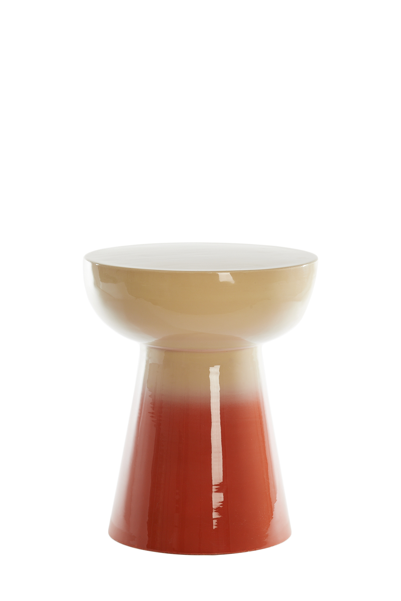 Light & Living - Bijzettafel ROVINI - Ø35x40.5cm - Wit