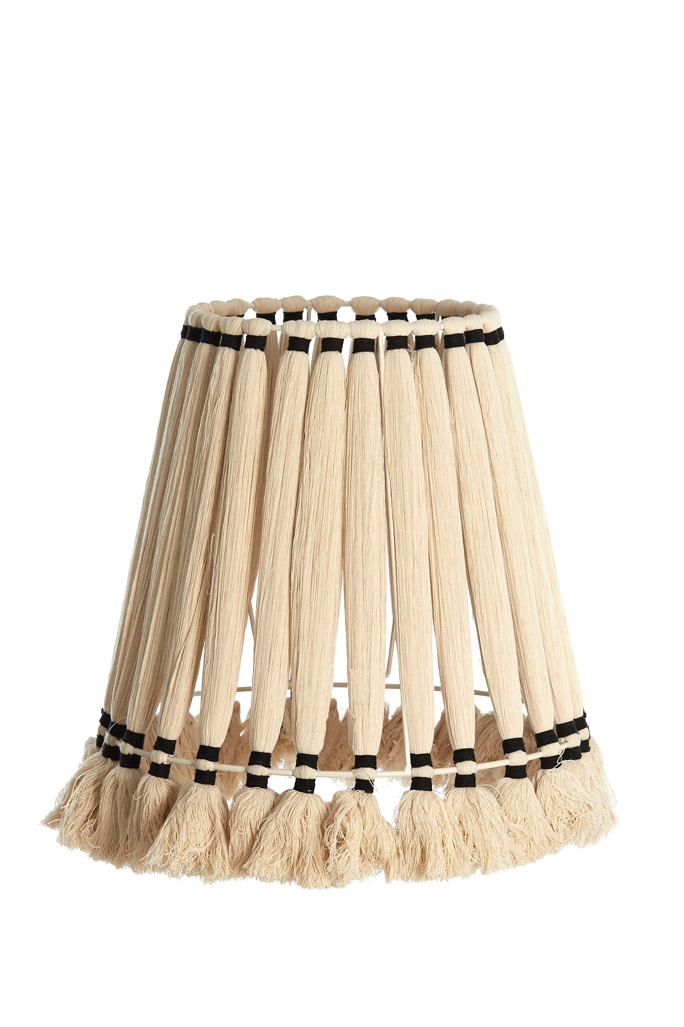 Light & Living - Lampenkap LOA - Ø41x42cm - Wit