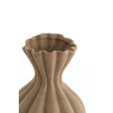 Light & Living - Vaas SILLIAN - Ø21.5x40.5cm - Bruin