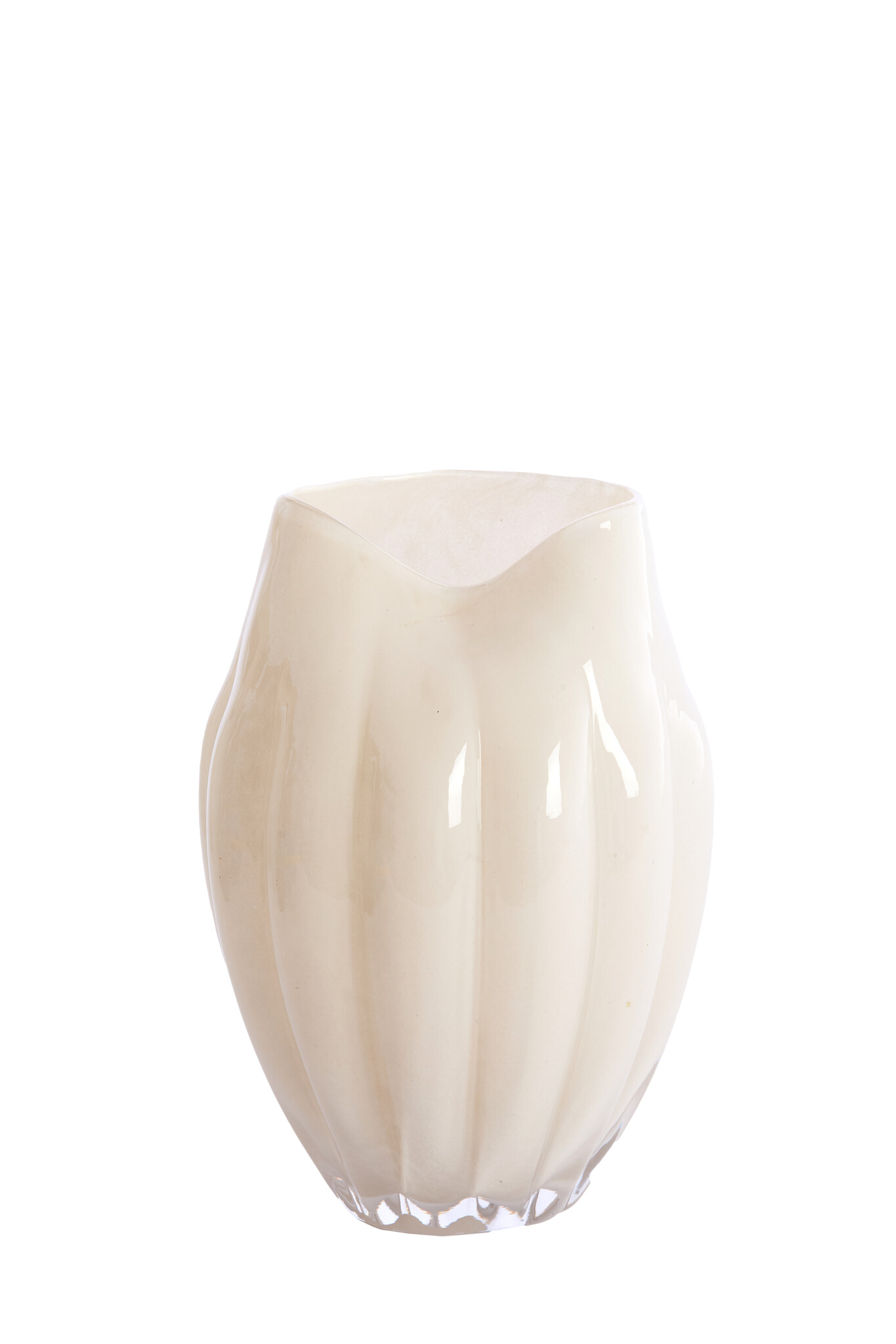 Light & Living - Vaas AYSEN - Ø16.5x21cm - Wit