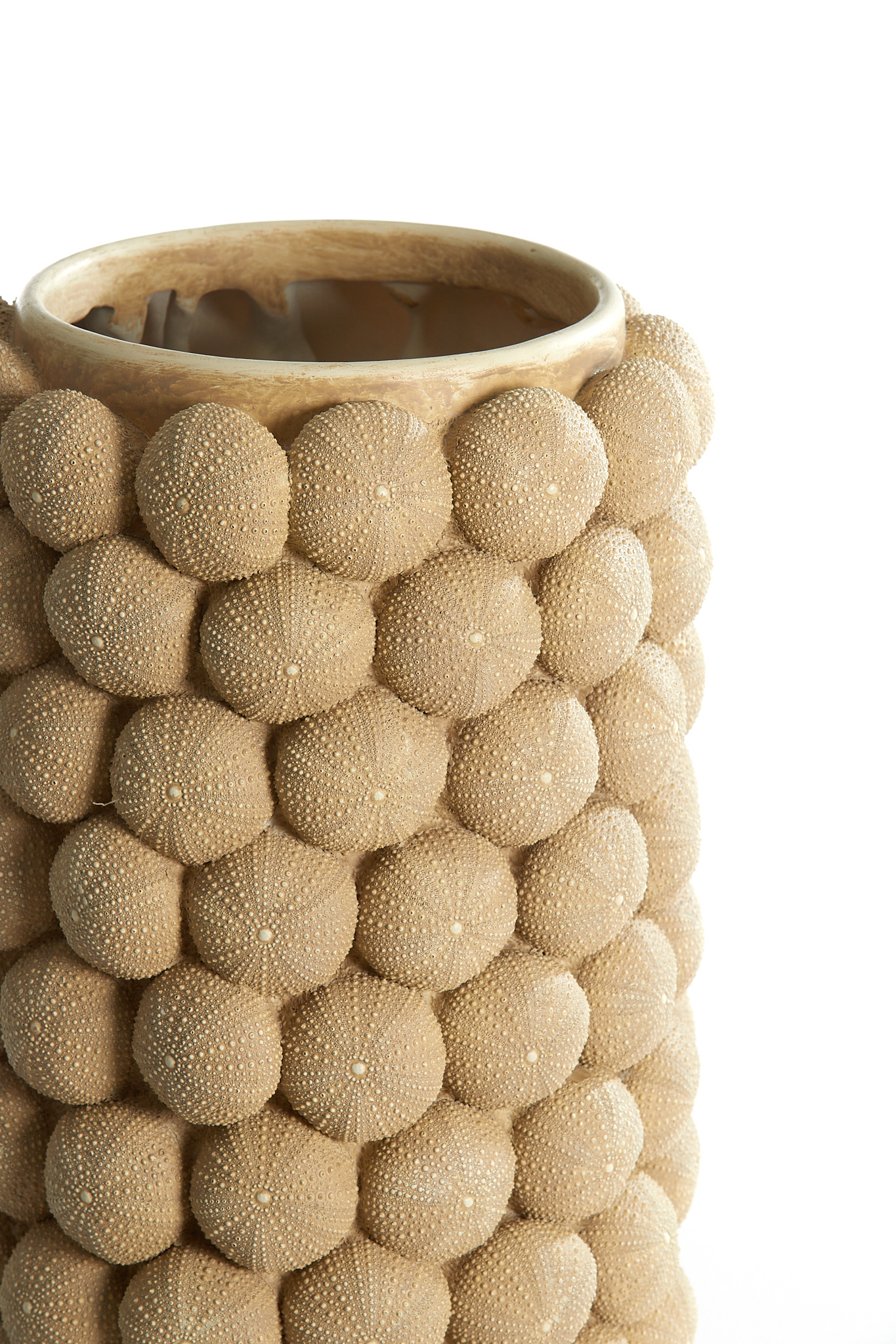Light & Living - Vaas SEA URCHIN - Ø25x40cm - Bruin