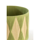 Light & Living - Lampenkap HANNAH - Ø40x30cm - Groen