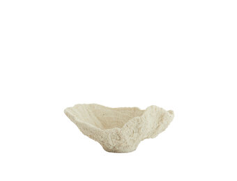 Light & Living - Ornament CORAL - 25x23x11cm - Wit