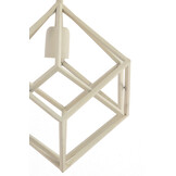 Light & Living - Hanglamp DRIZELLA - Ø26x36cm - Wit