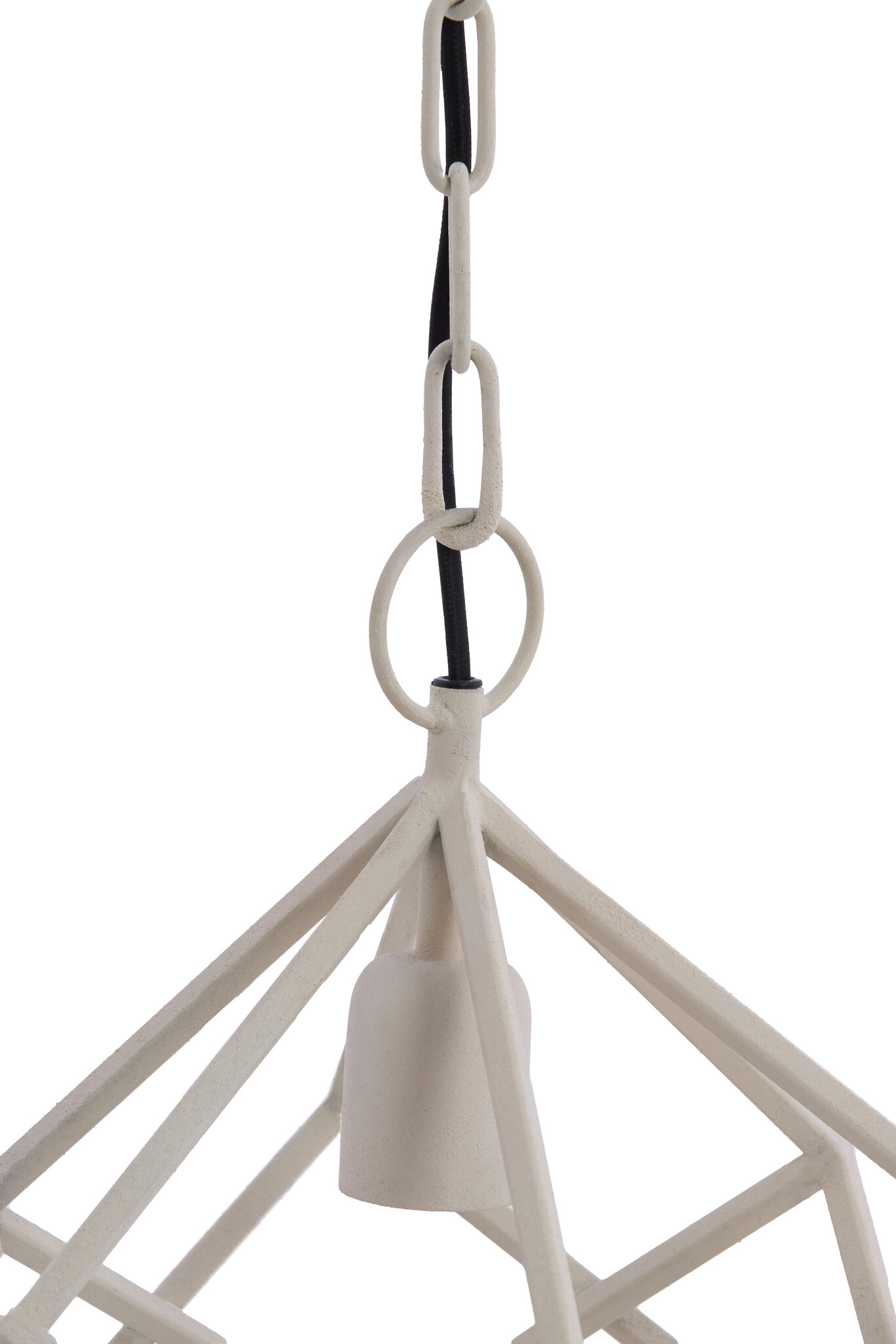 Light & Living - Hanglamp DRIZELLA - Ø26x36cm - Wit