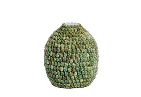Light & Living - Vaas SHELL - Ø25.5x28cm - Groen
