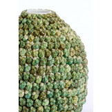 Light & Living - Vaas SHELL - Ø25.5x28cm - Groen