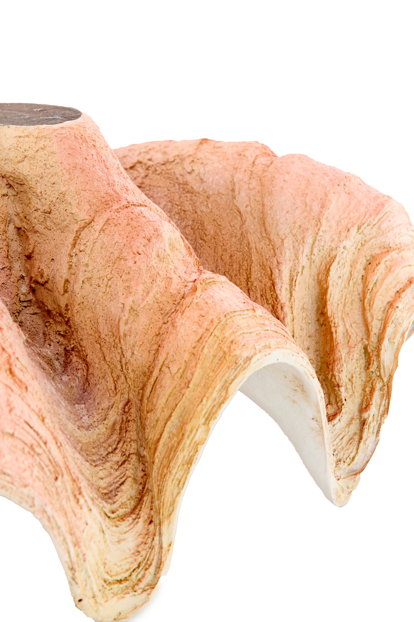 Light & Living - Ornament SHELL - 41x25x17cm - Oranje