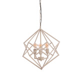 Light & Living - Hanglamp DRIZELLA - Ø46x56cm - Wit