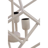 Light & Living - Hanglamp DRIZELLA - Ø46x56cm - Wit