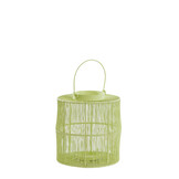 Light & Living - Windlicht MOLVENO - Ø21x23cm - Groen