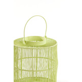 Light & Living - Windlicht MOLVENO - Ø21x23cm - Groen