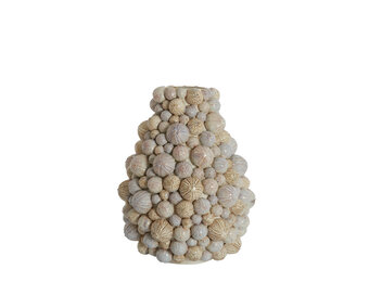 Light & Living - Vaas SEA URCHIN - Ø40x49cm - Wit