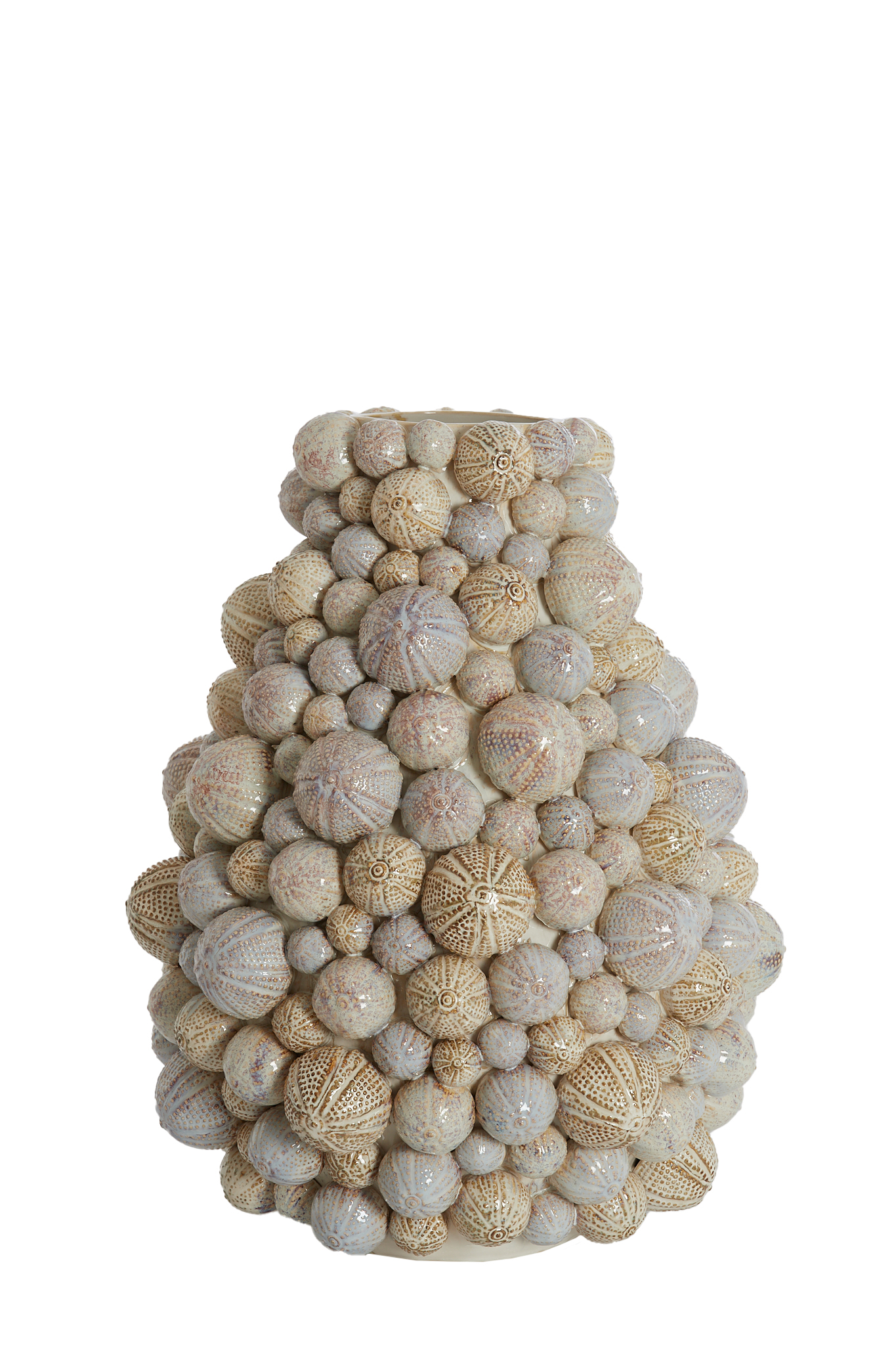 Light & Living - Vaas SEA URCHIN - Ø40x49cm - Wit