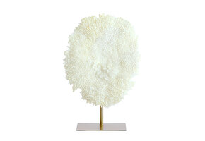Light & Living - Ornament CORAL - 46x20x69cm - Wit