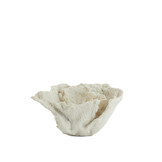 Light & Living - Ornament CORAL - 23x16x13cm - Wit