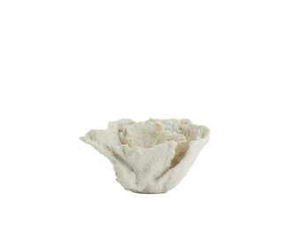 Light & Living - Ornament CORAL - 23x16x13cm - Wit