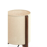 Light & Living - Tafellamp LITTO - Ø22x33cm - Bruin