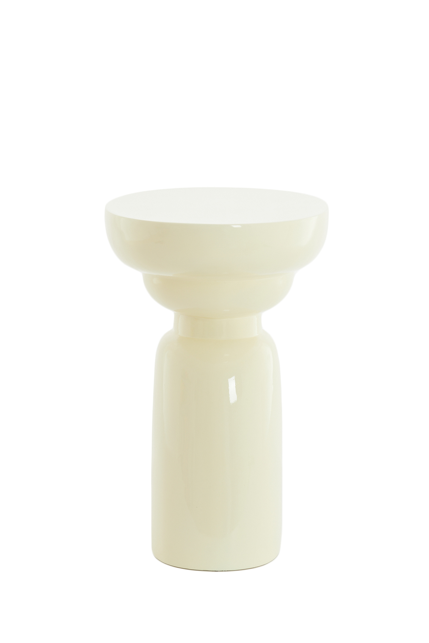 Light & Living - Bijzettafel MANCILLA - 55x32x51cm - Wit
