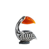 Light & Living - Ornament PELICAN - 13x7x16.5cm - Zwart