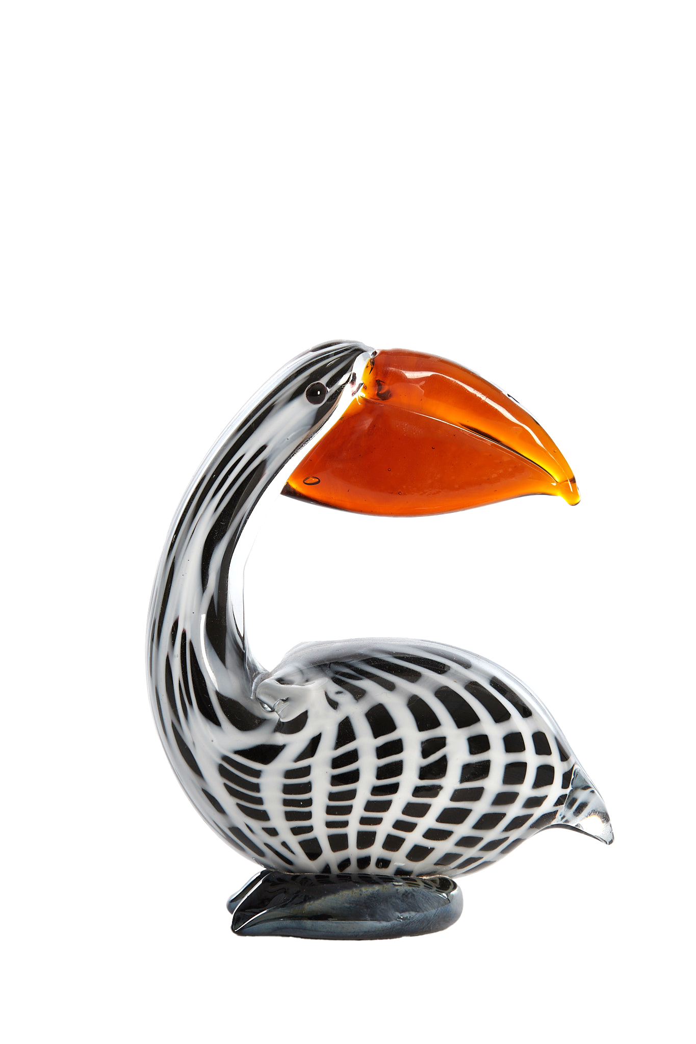 Light & Living - Ornament PELICAN - 13x7x16.5cm - Zwart