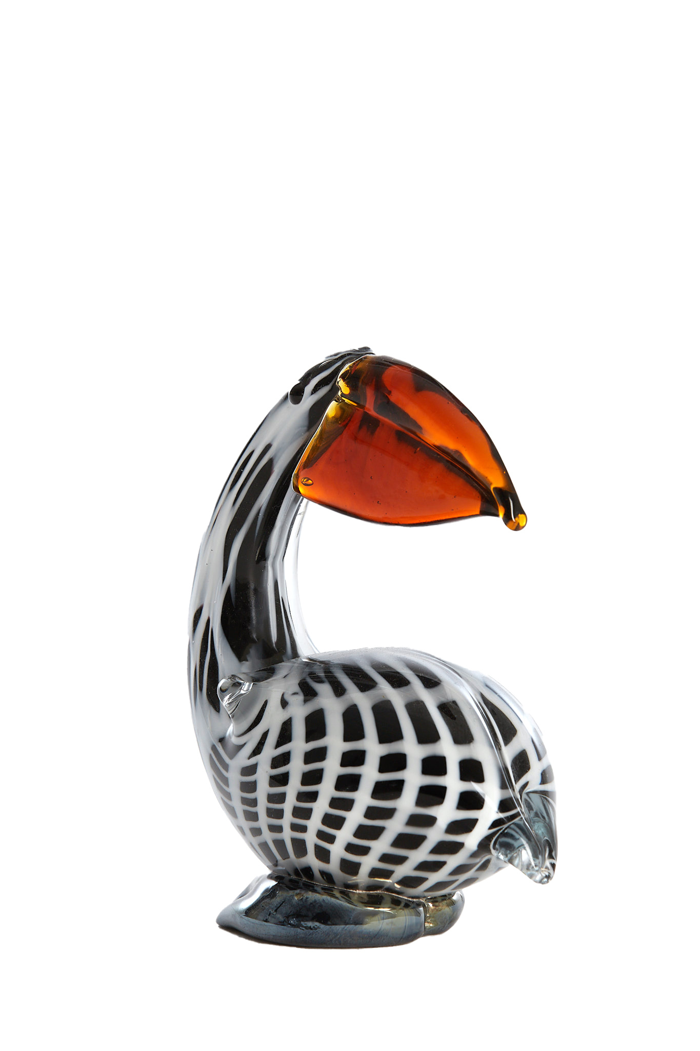 Light & Living - Ornament PELICAN - 13x7x16.5cm - Zwart