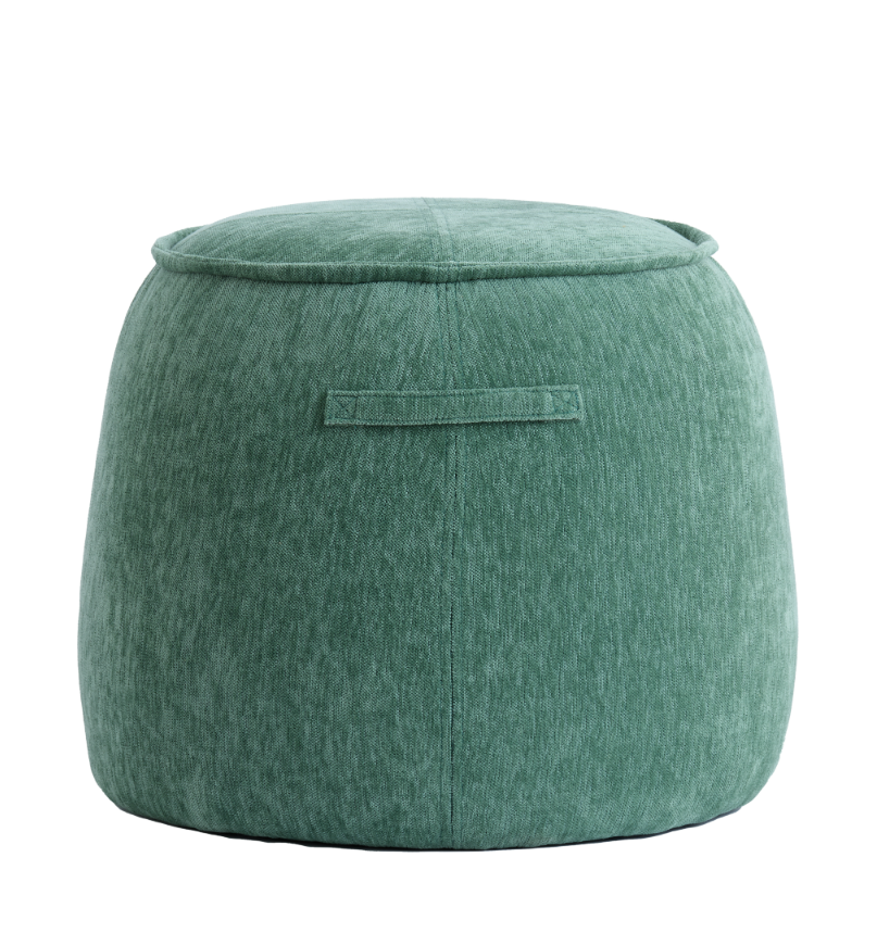 Light & Living - Poef SIBIU - Ø50x40cm - Groen