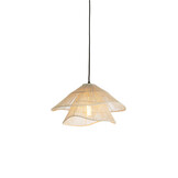 Light & Living - Hanglamp ALAMEDA - Ø36x29cm - Wit