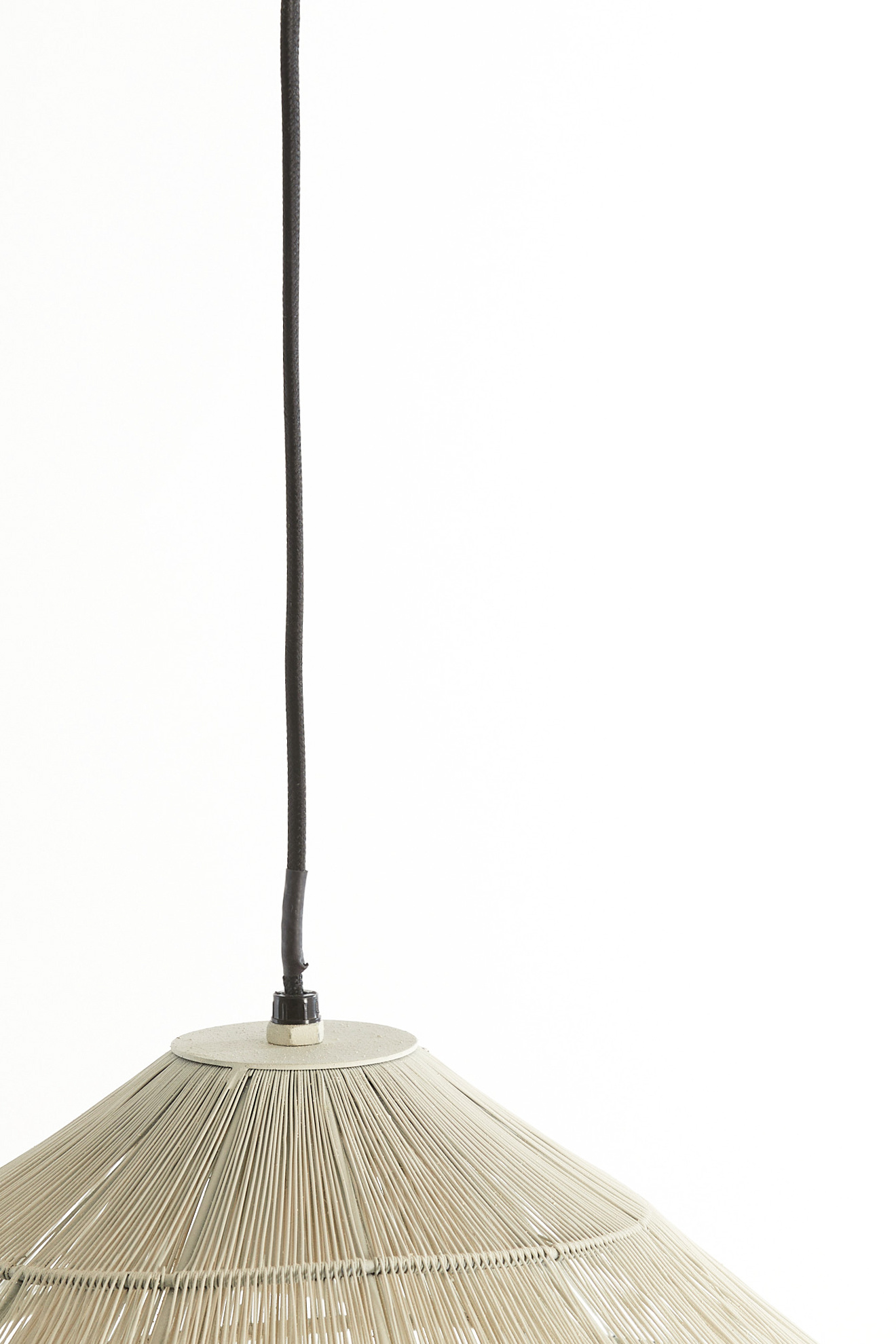 Light & Living - Hanglamp ALAMEDA - Ø36x29cm - Wit