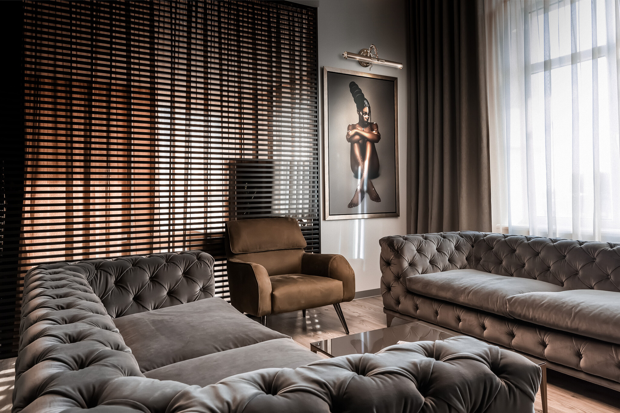 Maytoni - Achtergrondverlichting Picasso - Goud