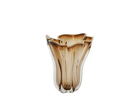 Light & Living - Vaas KAZUNO - Ø22x27cm - Bruin