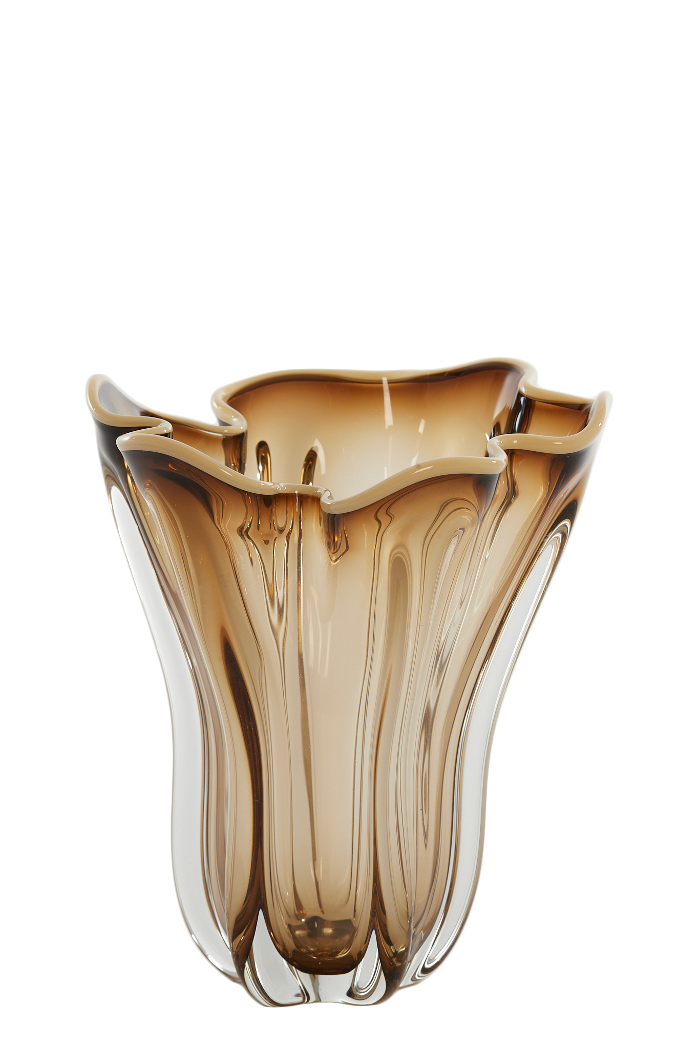 Light & Living - Vaas KAZUNO - Ø22x27cm - Bruin