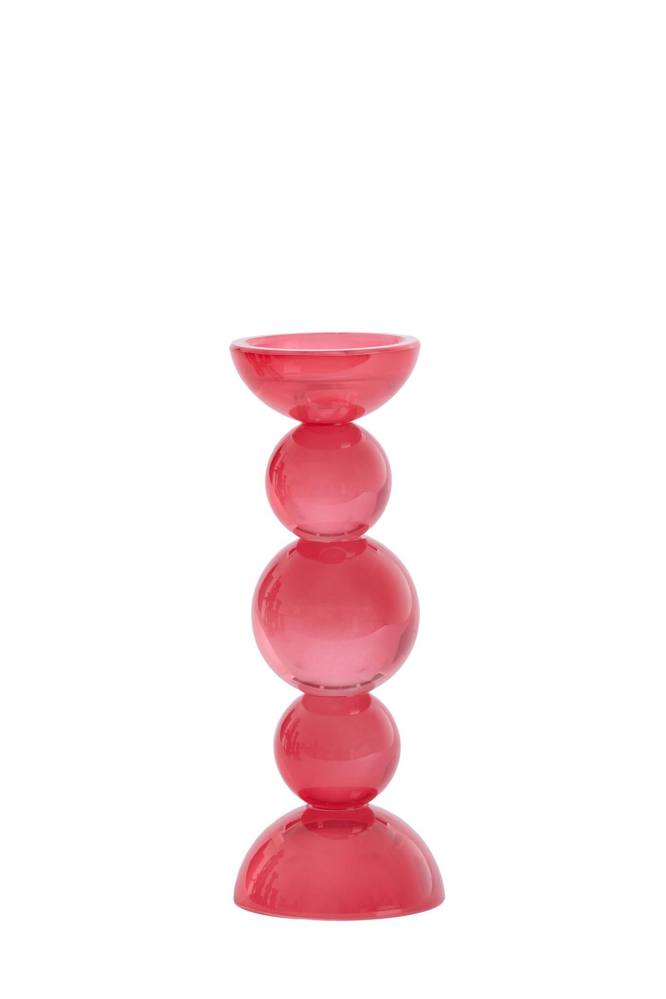 Light & Living - Kandelaar ITINGA - Ø10x26.5cm - Rood