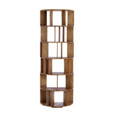 Light & Living - Wandkast LIMPYA - 76x37x212cm - Bruin