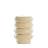 Light & Living - Bijzettafel MIROGI - Ø30x40cm - Wit