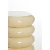 Light & Living - Bijzettafel MIROGI - Ø30x40cm - Wit