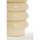 Light & Living - Bijzettafel MIROGI - Ø30x40cm - Wit