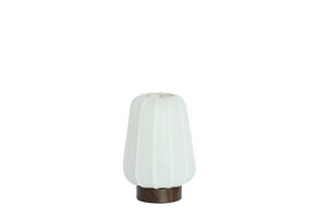 Light & Living - Tafellamp BIBURY - Ø20x29cm - Wit