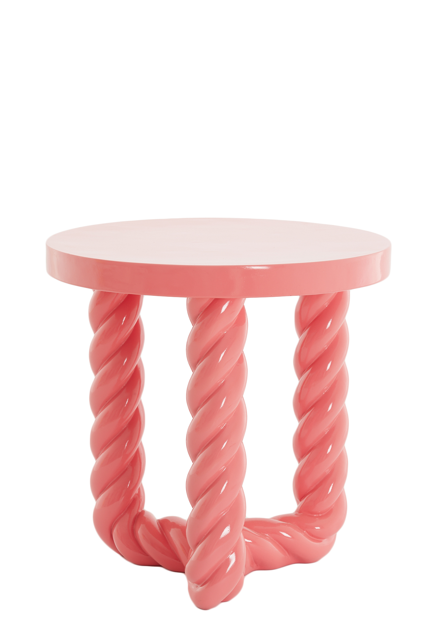 Light & Living - Bijzettafel VALLEJO - Ø46x46cm - Roze
