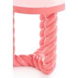Light & Living - Bijzettafel VALLEJO - Ø46x46cm - Roze