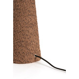 Light & Living - Tafellamp MICKY - Ø20x58cm - Bruin