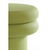 Light & Living - Bijzettafel SATIA - Ø45x32cm - Groen