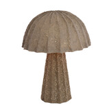 Light & Living - Tafellamp CHRISTIO - Ø36x48cm - Grijs